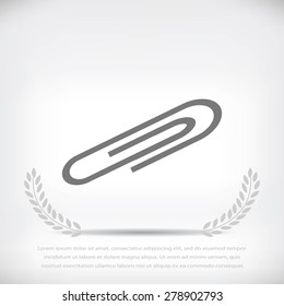 paper clip icon