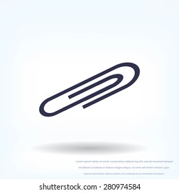 paper clip icon
