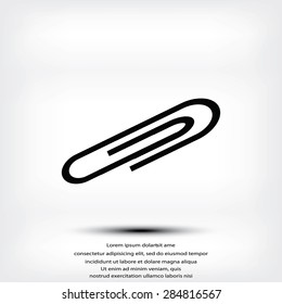 paper clip icon