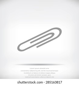 paper clip icon