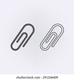 Paper clip icon