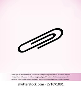 paper clip icon