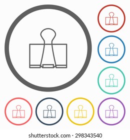 paper clip icon