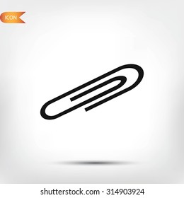 paper clip icon
