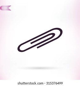 paper clip icon