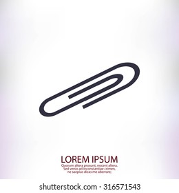paper clip icon