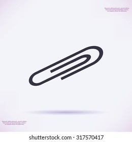 paper clip icon