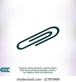 paper clip icon