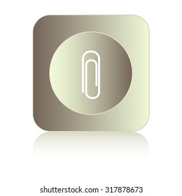 paper clip icon,