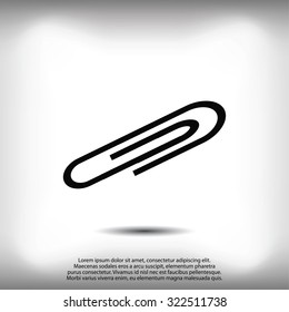 paper clip icon