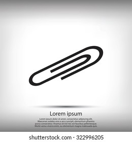 paper clip icon