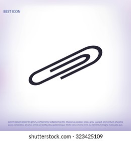 paper clip icon