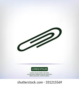 paper clip icon