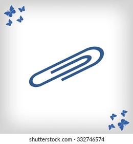 paper clip icon