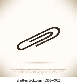paper clip icon