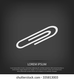 paper clip icon