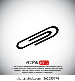 paper clip icon