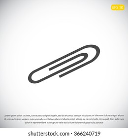 paper clip icon