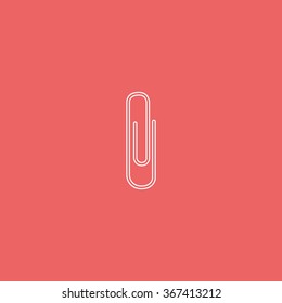 Paper clip icon.