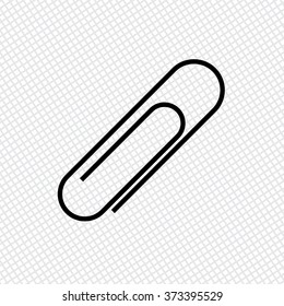 Paper clip icon