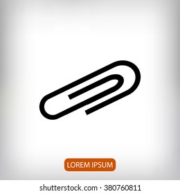 paper clip icon