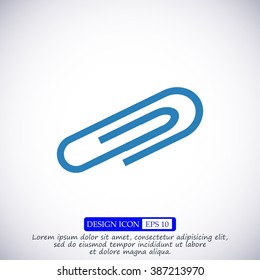 paper clip icon