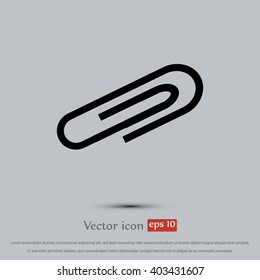 paper clip icon