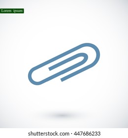 paper clip icon
