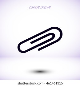 paper clip icon
