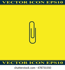 Paper clip icon.
