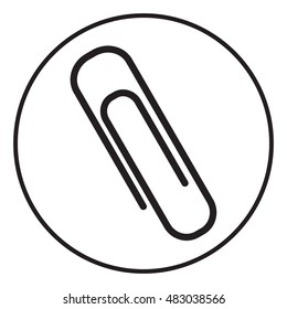 Paper clip icon