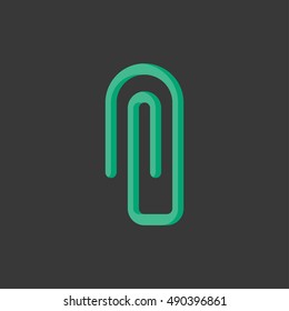 Paper clip icon