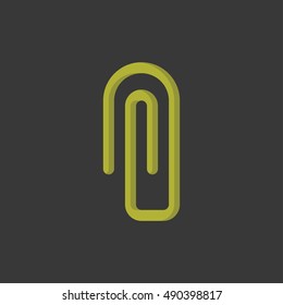Paper clip icon