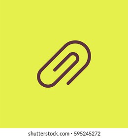 Paper clip icon