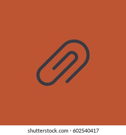 Paper clip icon