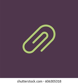 Paper clip icon