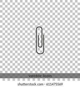 Paper clip icon.