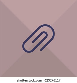 Paper clip icon