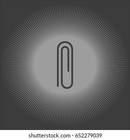 paper clip, icon