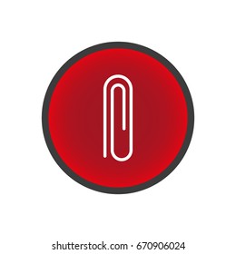 paper clip, icon