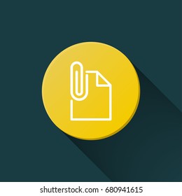 paper clip icon