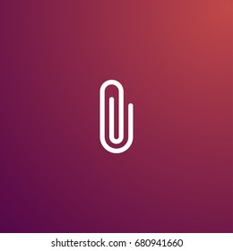 paper clip icon