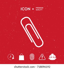 Paper clip icon