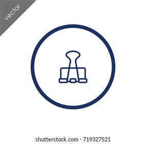 Paper clip icon