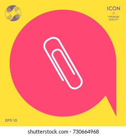 Paper clip icon