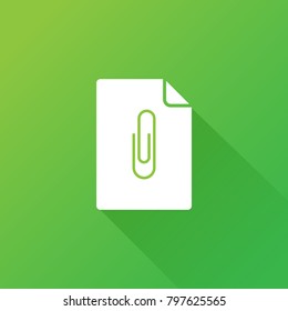 Paper clip icon