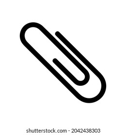 Icono de clip de papel para aplicaciones y sitios web