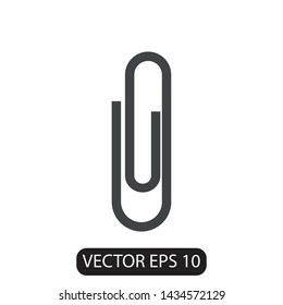 paper clip icon design, vector eps10