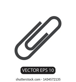 paper clip icon design, vector eps10