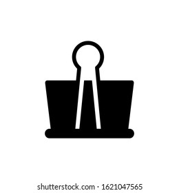 paper clip icon design vector simple